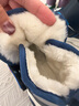 牧童小童雪地靴冬季新款男童加絨加厚防撞棉靴輕便減震防寒保暖女童鞋 星際藍 28 鞋內長(cháng)18.0cm 曬單實(shí)拍圖