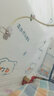 西漢（XIHAN）學生宿舍單人方頂蚊帳單開門【上下鋪通用 加密網(wǎng)眼 可防塵】 小熊刺繡(密云紗·防塵款)1.4高 1.2m寬床 曬單實拍圖