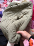 寶寶衣服6-12個(gè)月秋冬分體兒童秋冬新款棉服套裝男女寶寶棉衣棉褲休閑套裝家居戶外兩件套02 軍綠色 軍綠色-有領(lǐng) 90 建議身高70-85可開檔 曬單實(shí)拍圖