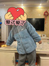 戴維貝拉（DAVE＆BELLA）童裝三防女童羽絨服洋氣男寶寶外套小童衣服秋冬新款兒童羽絨衣 小狗印花【現(xiàn)貨】 140 cm（建議身高130-140cm） 曬單實(shí)拍圖