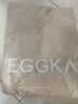 EGGKA 蕾絲吊帶斜領(lǐng)漏肩長袖印花衛(wèi)衣女秋韓系設(shè)計(jì)感寬松通勤上衣 藏青色 均碼 曬單實(shí)拍圖