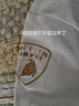 啄木鳥運(yùn)動(dòng)套裝女棉質(zhì)套裝女夏季2025新款百搭洋氣寬松顯瘦POLO衫兩件套 白+黑色 XL(110-125斤) 曬單實(shí)拍圖