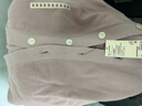 無(wú)印良品 MUJI 女式 不易變形 V領(lǐng)開(kāi)衫 BAD57A3S 毛針織衫 粉紅色 M 曬單實(shí)拍圖