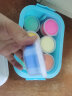 卡乐优（Coloyou）安全无毒黏土彩泥手工DIY套装儿童玩具橡皮泥24色超轻粘土大蓝箱 实拍图