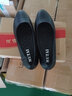 黑色皮鞋女工作鞋舒適軟底夏季透氣坡跟職業(yè)正裝鞋女學(xué)生面試單鞋 9122尖圓頭1.5厘米 37 曬單實拍圖