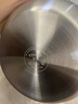 鏗鏘316不銹鋼蒸飯湯鍋新款加高食品級(jí)煲湯熬粥蒸煮燉鍋隔水蒸米飯鍋 湯鍋【不帶蒸格】?jī)?nèi)徑 20cm 曬單實(shí)拍圖