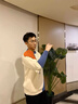 NASALIKE情侶加絨毛衣男秋冬季圓領(lǐng)麻花寬松加厚毛衫學(xué)生純色潮流針織衫 白 L 100-120斤 曬單實(shí)拍圖