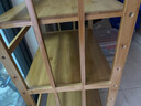 餐邊柜 實(shí)木竹制儲物置物架多層微波爐架楠竹子廚房架子組裝多層2層電器烤箱架子 3層50CM長(cháng) 曬單實(shí)拍圖
