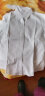 帝黛（DIDAI）衬衫女长袖春季女装新品韩版修身工作服职业正装女士衬衣纯色上衣 白色（长袖） XL建议（115-125）斤 实拍图