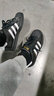阿迪達(dá)斯 （adidas）三葉草男鞋女鞋夏季新款情侶金標(biāo)貝殼頭運(yùn)動(dòng)時(shí)尚潮流休閑板鞋 KK4473/黑白/貝殼頭 36.5 曬單實(shí)拍圖