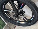 自行車(chē)反光貼夜騎發(fā)光貼紙反光條夜光貼夜騎配件輪轂貼兒童平衡車(chē) 60條裝 輪轂彩虹炫酷貼 曬單實(shí)拍圖