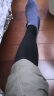 曼迪卡威（Mdikawe） 曼迪卡威篮球护膝春夏男女加长运动护膝护腿袜护小腿足球长袜 黑色 单只装 加绒款 M 实拍图