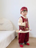 G.DUCKKIDS小黃鴨一周歲衣服男寶寶抓周禮服中國風(fēng)唐裝兒童百日宴套裝春秋季 亭臺周歲服四件套 80 7-11月(建議寶寶75-85cm)cm 曬單實(shí)拍圖