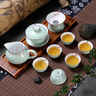 天城一品 功夫茶具套裝陶瓷手繪蓋碗茶杯組合家用景德鎮(zhèn)彩青花瓷中式 梅開傲骨-茶具套裝 曬單實(shí)拍圖