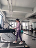 朵梵蓮（Duofanlian）跑步女運動(dòng)套裝長(cháng)袖秋季2024新款瑜伽服速干衣晨跑健身訓練服 紫色兩件套(紫) XL [118-130斤] 曬單實(shí)拍圖