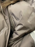 艾萊依（ERAL）冬季新款假兩件羽絨服女連帽寬松時尚保暖棒球服外套 蜜茶棕 S 155【建議80-110斤】 曬單實拍圖