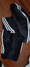 阿迪達(dá)斯 （adidas）男褲 25夏季新款時(shí)尚冰絲運(yùn)動(dòng)褲健身跑步長褲休閑褲快干透氣褲子 黑色/三條紋/口袋拉鏈/主推 L 175-180cm/150-160斤 曬單實(shí)拍圖