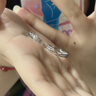 MZMZ鉑金情侶對(duì)戒綰青絲戒指pt950訂婚結(jié)婚生日情人節(jié)禮物送女友 奢華款-綰青絲對(duì)戒（鉑金材質(zhì)） 曬單實(shí)拍圖