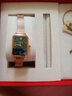 勞士頓（ROSDN）手表女輕奢復(fù)古氣質(zhì)小眾方盤石英防水星空手表 3693 米蘭綠盤 曬單實(shí)拍圖