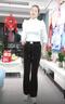 婳如嫣歐棉絨微喇褲子女2025秋新款休閑運動瑜伽褲小個子高腰顯瘦喇叭褲 咖色長褲不加絨 XL【建議115-125斤】 曬單實拍圖
