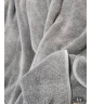 京东京造羊羔绒毯 900g超柔毛毯盖毯宿舍办公室午睡毯子 灰色 150x200cm 实拍图