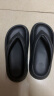 IQGD拖鞋女人字拖沙滩凉拖鞋外穿简约夏季E3004 黑色 38-39  晒单实拍图