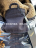 恒源祥羊羔絨夾克男冬季加絨加厚寬松大碼休閑上衣服潮流甲板服保暖外套 黑灰色 XL 曬單實(shí)拍圖