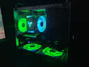 SKTC 星開(kāi)天HX100可手提全鋁MATX游戲臺式電腦機箱SFX/ATX電源黑色銀色機箱 銀色單玻璃+ATX電源架+風(fēng)扇架（含手提） 曬單實(shí)拍圖