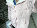 PMOG兩面穿棉服女冬季新款韓系加絨加厚衣寬松洋氣保暖小眾百搭襖 粉色 雙面穿 L 曬單實拍圖