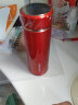 希诺（HEENOOR） 保温杯男女士不锈钢真空车载水杯 商务办公便携茶杯高颜值泡茶杯 红色 420ml 实拍图