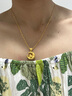 周大生黃金項(xiàng)鏈女足金滿天星鎖骨鏈細(xì)款金鏈子七夕情人節(jié)禮物送女友 4.27g  -43cm 足金滿天星素鏈 曬單實(shí)拍圖