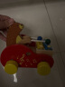 诗贝琪宝宝拖拉学步玩具拉车儿童手拉绳拉线拉着走的玩具车男女孩推推乐 小熊敲琴拉车 实拍图