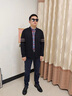 羅蒙男士針織毛開衫外套2024春秋季新款潮流商務(wù)休閑薄外套 黑色毛衫- XL 建議125-140斤 曬單實拍圖