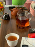至傳北美黑胡桃木茶盤德國電木家用簡約花梨木茶臺高端功夫?qū)嵞静杈?80*28*3 雅韻胡桃木 曬單實拍圖