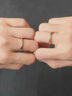 DRAGBOLL莫比烏斯環(huán)情侶對戒可調節求婚結婚對戒紀念日送女友生日禮物莫比烏斯環(huán)對戒-活口 曬單實(shí)拍圖