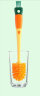毕亚兹四合一杯盖刷水杯刷神器橘色杯刷 实拍图