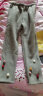 戴维贝拉（DAVE＆BELLA）童装男童裤子女童加绒保暖长裤儿童冬装新款婴童冬季小脚裤 灰色 120cm（6Y(建议身高110-120cm）） 实拍图