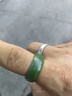 春龍 精美玉白玉貔貅戒指 和田玉扳指 男女款玉指環(huán)玉介子 碧玉 默認 曬單實(shí)拍圖