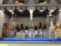 優(yōu)勤（YOUQIN）紅酒杯架下掛高腳杯懸掛式酒杯架收納掛架輕奢酒柜架倒掛酒架 槍灰六槽+五鉤（打孔/免打孔） 曬單實(shí)拍圖