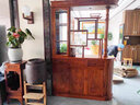曦世 紅木家具非洲花梨（學(xué)名：刺猬紫檀）間廳柜實(shí)木酒柜 中式隔斷玄關(guān)柜  1.08M明式酒柜 曬單實(shí)拍圖