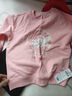 真維斯兒童秋裝套裝2025新款秋季女童衛衣衛褲兩件套寶寶衣服可愛(ài)童裝 粉 J彎月櫻花-黑 J睡夢(mèng)兔X 130 曬單實(shí)拍圖