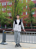 GENIOLAMODE夏季褲子男2025年新款華夫格休閑褲青少年簡約百搭長褲顯瘦小腳褲 卡其色(質(zhì)感牌褲標(biāo)) 175/L 曬單實拍圖