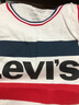 Levi's李維斯兒童裝男童t恤背心夏款無(wú)袖上衣夏季中大童潮牌衣服 奶白 110 /56 【建議身高104-110cm】 曬單實(shí)拍圖