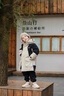 巴拉巴拉童裝男女童羽絨服加厚保暖外套冬裝兒童連帽工裝 煙灰卡50524-白鴨絨 120cm 曬單實(shí)拍圖