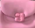 古良吉吉KUNOGIGI/猪猪包中号粉色手提斜挎原创设计师款包包女包 公主粉 晒单实拍图