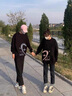 love legendDIY定制姓名情侶裝衛衣秋冬新款一男一女結婚領(lǐng)證登記團體服外套 前圖 黑色 男L 曬單實(shí)拍圖
