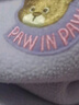 PawinPaw【抗靜電】小熊童裝秋季男女童兒童搖粒絨馬甲 棕色/85 100 曬單實(shí)拍圖