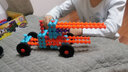 光華玩具（Learning Mates）竹節(jié)棍積木玩具兒童拼裝建筑汽車(chē)動(dòng)物模型男孩變形玩具套裝禮物 竹節(jié)棍交通款130 曬單實(shí)拍圖