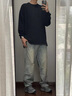 KAPPA卡帕男鞋厚底運(yùn)動(dòng)老爹鞋2025春季新款網(wǎng)面透氣休閑鞋百搭跑鞋子男 香根草綠 42 曬單實(shí)拍圖