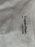 Calvin KleinJeans夏季男士休閑通勤經(jīng)典ck大字母印花純棉內搭短袖T恤上衣 YAA-月光白 L 曬單實(shí)拍圖